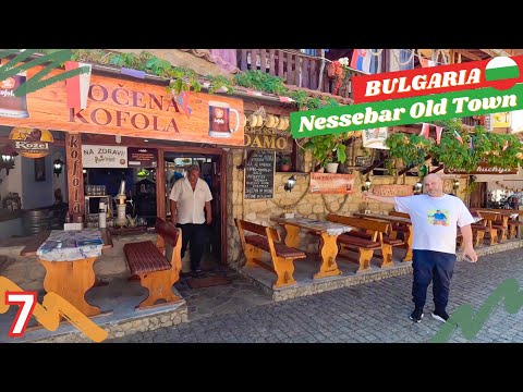 BULGARIA - In Search Of The Eco Cave Bar - NESSEBAR Old Town