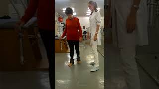 Treinando a caminhada!