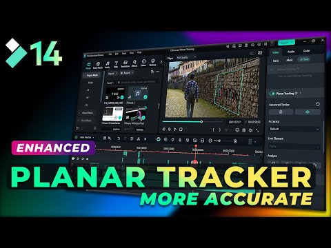 Enhanced Planar Tracking - BRAND NEW Filmora 14
