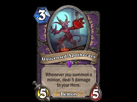 Hearthstone - Unlicensed Apothecary Is The Worst Card Ever
