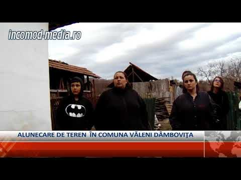 Alunecare de teren în comuna Văleni Dâmboviţa!