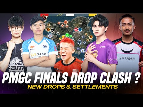 The Last Ride & Drops of PMGC 2022 Grand Finals |Teams New Drops Settlement & Clashes Bootcamp King?