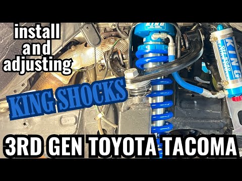 Installing King Shocks on 3rd Gen Toyota Tacoma TRD Off-Road