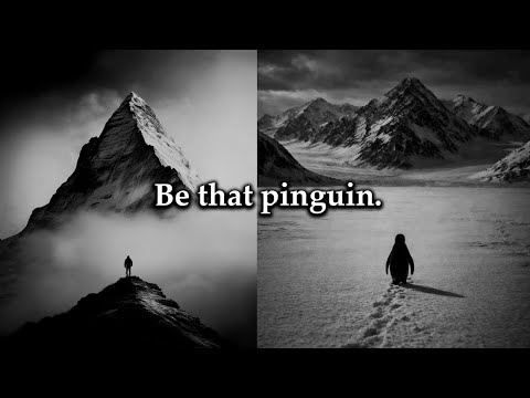 Be that penguin.