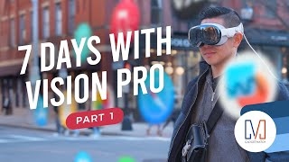 Apple Vision Pro Review (Part 1): Out In the Real World!