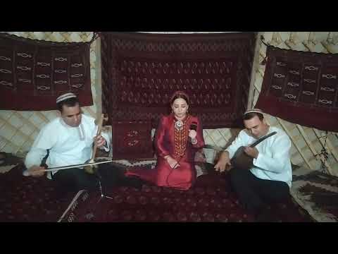 Aýna Ataýewa "Aşyk men" Sahy Jepbarowyñ döreden aýdymy