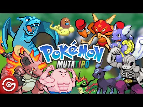 All Type Swaps in Pokemon Mutatipo's Pokedex with Wild Locations and Typings