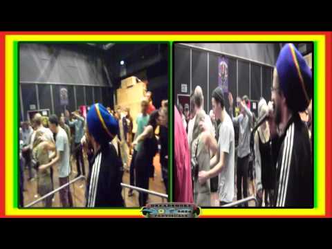 KING SHILOH ft Dan i (ita) - Jah Thank You & Give Praise (last dub pt1) @ A-dam 10-01-2014