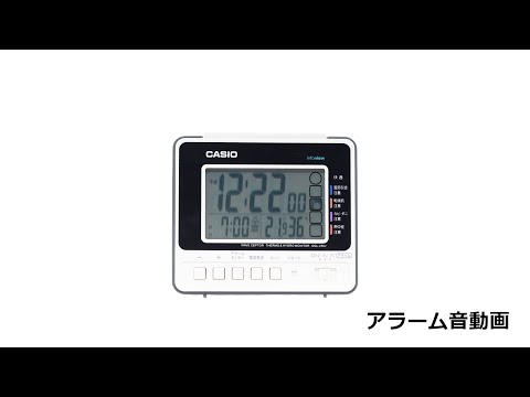 目覚まし時計 【wave ceptor（ウェーブセプター）】 ブラック