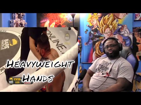 Crazy Heavyweight Exclusive! Gonzaga vs. "Big Foot" Silva - BKFC 8 (REACTION)