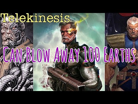 How Strong is CABLE { Nathan Christopher Charles Summers } X-MEN - Marvel Comics