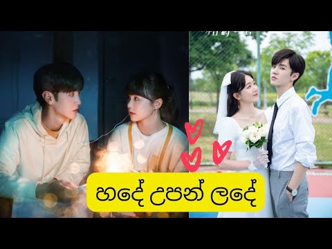 Hade Upan Lade(හදේ උපන් ලදේ) || Our Secrets (MV) || Ding Xian 💖Zhou Siyue || Korean Mix Sinhala Song