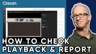 How to check lesson play and class report
