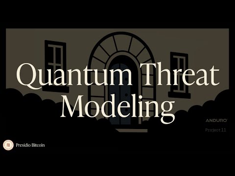 Quantum Threat Modeling with Alex Pruden (Project 11) and Matthew Pines (Bitcoin Policy Institute)