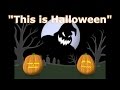 This Is Halloween Singing Pumpkins Halloween Light Show 2012