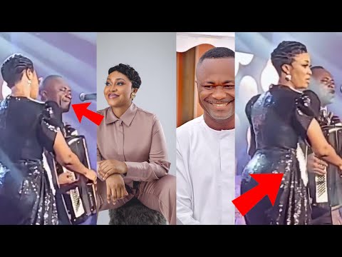 Awww 😭what an Emotional Performance by Efe Grace and her Father Rev. Kusi Berko on the same stage