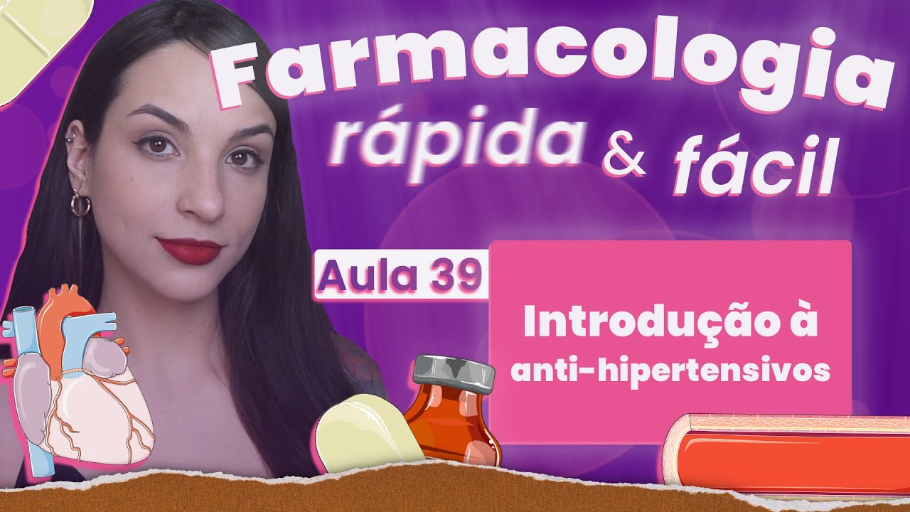 RESUMÃO ANTI-HIPERTENSIVOS | Aula 39 | Farmacologia Cardiovascular rápida e fácil | Flavonoide