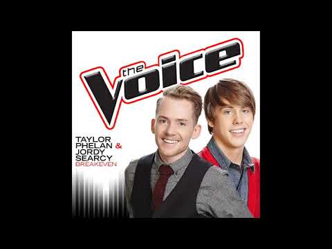 Taylor Phelan & Jordy Searcy | Breakeven | Studio Version | The Voice 7
