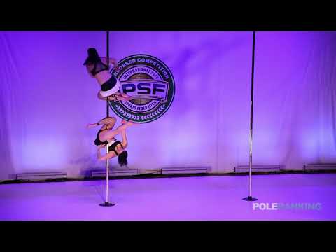 Tuija Peltoharju & Miia Nykänen - Pole Sports Finnish Championships 2018
