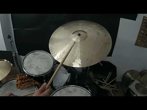 20"  OS tribute 1441g paper thin jazz ride cymbal / MATTIA BOURGIS HANDMADE