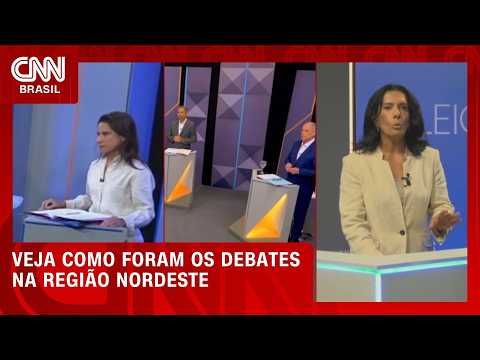 Debate no Nordeste: veja destaques das cidades de CE, AL e PE | CNN NOVO DIA