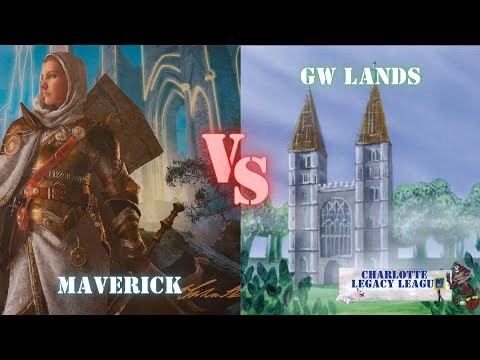 Legacy MTG Abzan Maverick Vs GW Lands Season 4 Week 4