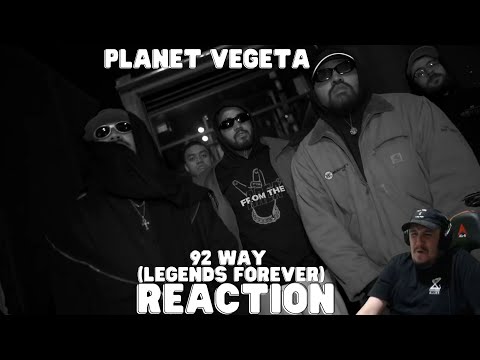 Kraayziie Reacts To PLANET VEGETA | 92WAY (Legends Forever)