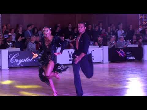 Dmitriy Semeshkin & Karina Zadoyan  Samba 1/2 Amateur Latin Crystal Ball 2018