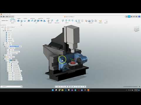Fusion 360 CAM: Machine Simulation