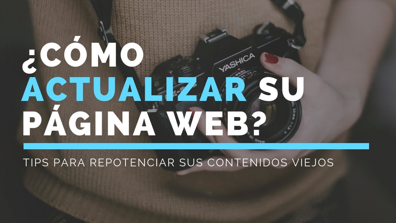 co?mo actualizar una pa?gina web