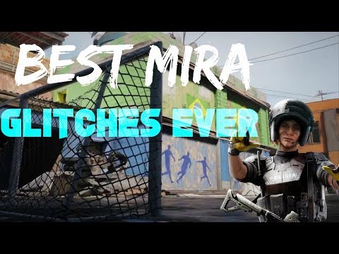 RAINBOW SIX SIEGE THE MOST INSANE MIRA GLITCH/SPAWN PEEK!! PART 3 (OPERATION HEALTH)
