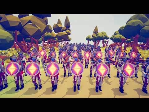 200x EMPIRE ARMY SIEGE SAMURAI CASTLE - Totally Accurate Battle Simulator TABS