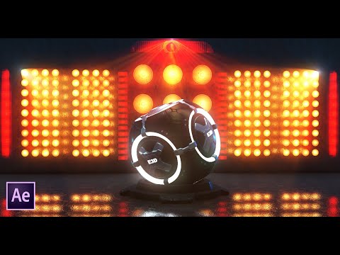 Easy After Effects Tutorial Particles Logo Text Animation Download Free Template