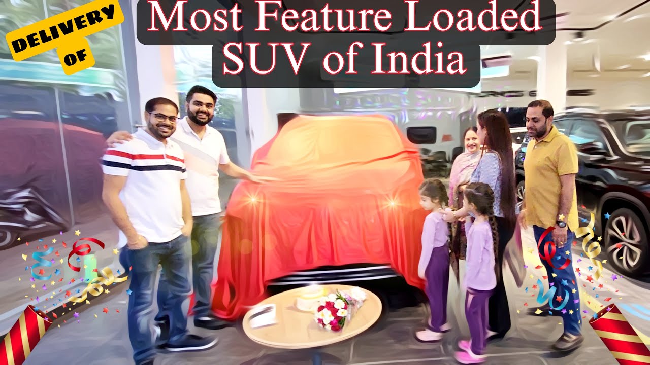 Taking Delivery of Most Feature Loaded SUV of India🛸| Mg Hector Plus ADAS | Ansh on the Rocks.