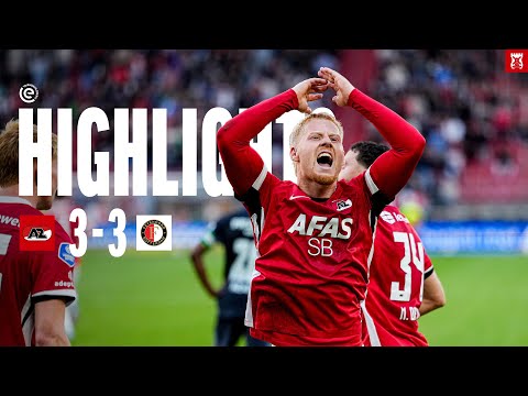 AZ - Feyenoord // Highlights