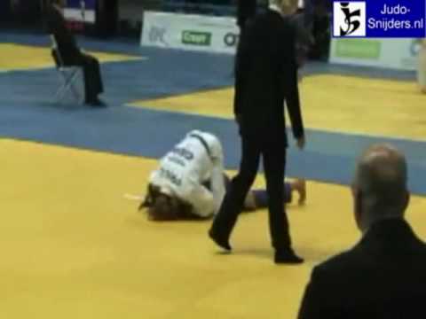 Judo 2009 Moscow: M Barki (TUN) - Prill (GER) [-48kg].
