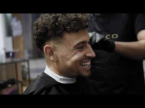Curly Low Fade - Collab Jordan Larsson X Montee