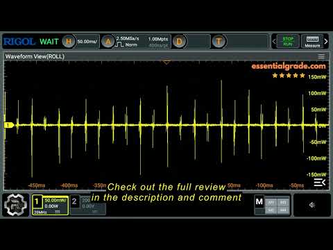 Review RIGOL Digital Oscilloscope DHO802 70MHz Frequency Band + 12-bit Vertical Resolution + Maximum