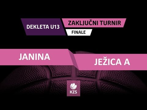 F4ŽU13 - Janina : Ježica A - finale - Sezona 2018/19