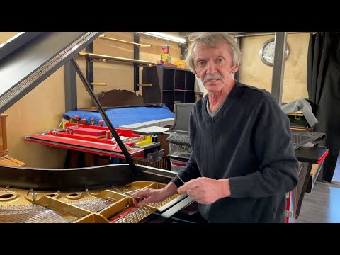 Rare Tool for String Adjustment on a Piano