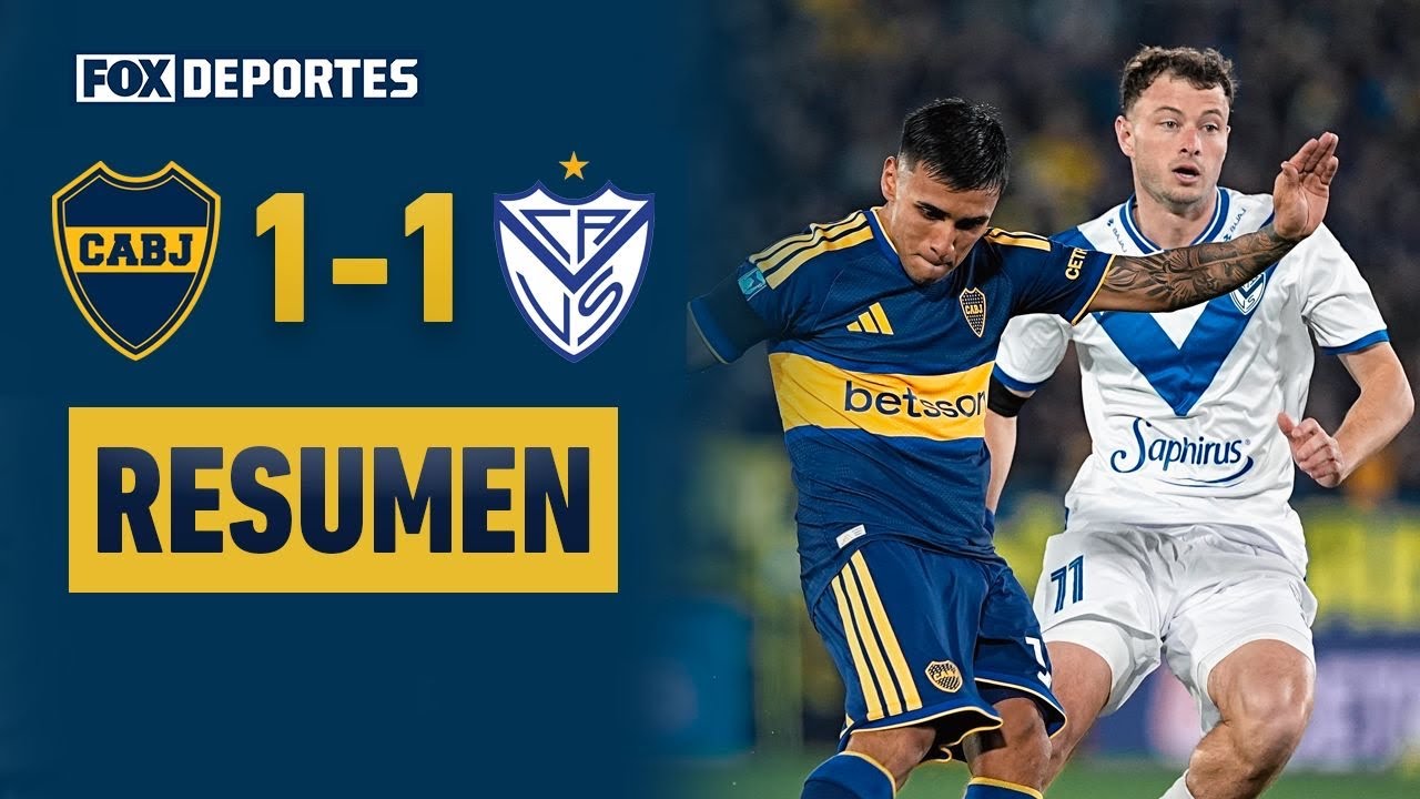 😲🔥 Boca Juniors 1-1 Vélez Sarsfield | Jornada 4 | Argentina | Clausura 2026 | HIGHLIGHTS