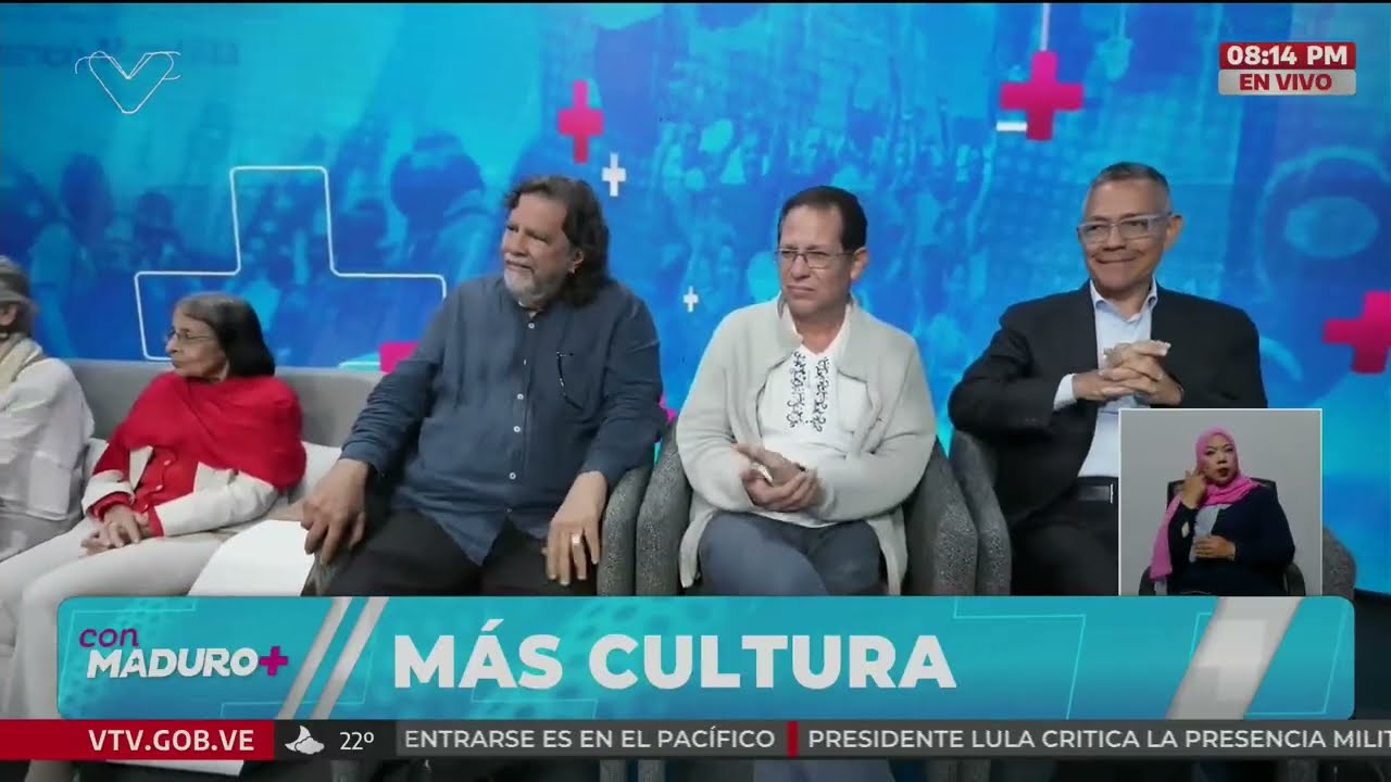 Maduro reunido con Pablo Guadarrama, ganador del Premio Libertador al Pensamiento Crítico