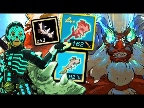 Bone Weapons vs Lynel Coliseum No Damage | Tears of the Kingdom