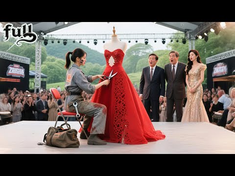 All Geniuses Failed The Design Challenge—Until A Repair Girl Walk By, 1Cut With Scissors, Game Over!