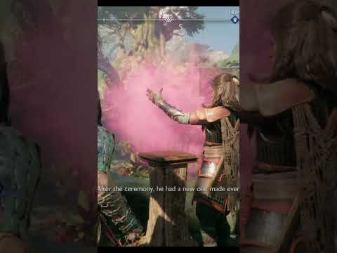 Odin and Freya Marriage Ceremony #odin #ceremony #freya #shorts