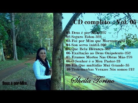 CD COMPLETO SHEILA TORINO - VOL.05 - HINOS CCB