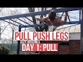 PULL PUSH LEGS HYBRID STYLE | MY NEW TRAINING SPLIT | DAY 1: PULL DAY