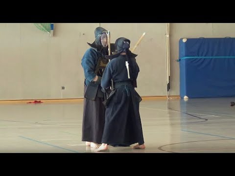 Kendo NRW Einzelmeisterschaft 2018 - Finale Herren - Lesch vs Maschlanka