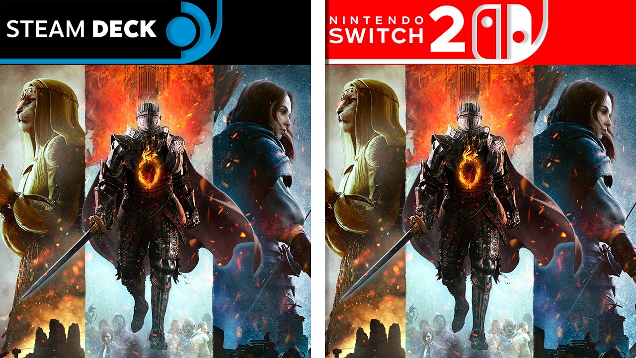 Dragon's Dogma II | Switch 2 vs Steam Deck | Graphics Comparison