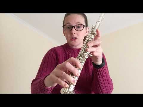 E Minor scale - Flute